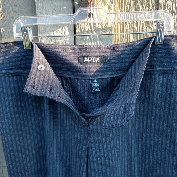 Apt. 9 pin striped dressy pant - Picture 2 of 6